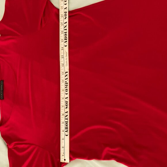 Coco Bianco animal print and red tunic - Picture 5 of 5